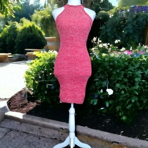 Tea & Cup red sleeveless dress